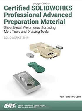 【预售】Certified SOLIDWORKS Professional Advanced Preparation Material (2019)