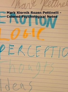 预订 Mark Xiornik Rozen Pettinelli - Colored Psychological Notes