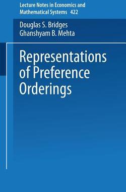 预订 Representations of Preferences Orderings