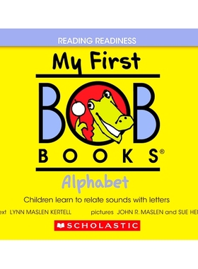 预订 My First Bob Books - Alphabet Hardcover Bind-Up Phonics, Letter Sounds, Ages 3 and Up, Pre-K (Reading Readiness): 9