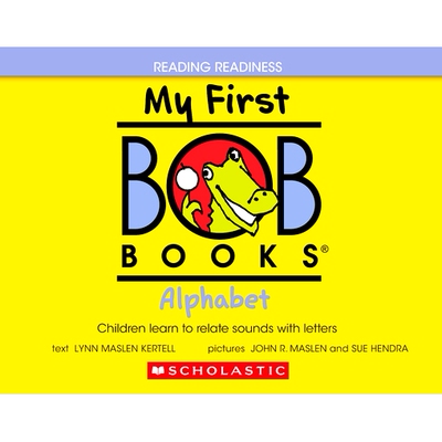 预订 My First Bob Books - Alphabet Hardcover Bind-Up Phonics, Letter Sounds, Ages 3 and Up, Pre-K (Reading Readiness): 9