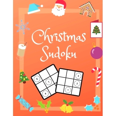 预订 Christmas Sudoku: 100 Pages With Sudokus On Easy Level - Solve And Relax - Large Print, Perfect Gift For Christmas