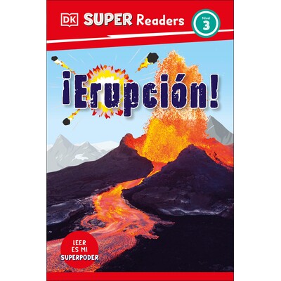 预订 DK 超级读者 3 级西班牙语翻译 Eruption - !Erupcion! DK超级读者 英文读物 英文分级 西班牙文版 DK Super Readers Level 3