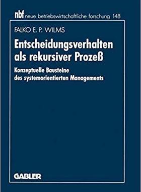 【预订】Entscheidungsverhalten als rekursiver Prozeß 9783409131902
