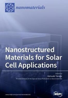 [预订]Nanostructured Materials for Solar Cell Applications 9783036528656
