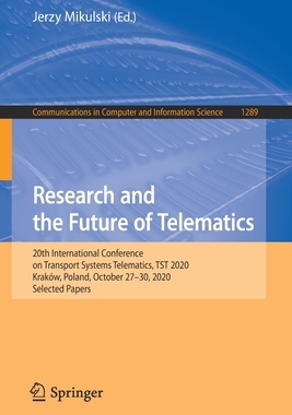 【预订】Research and the Future of Telematics