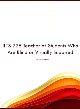 预订 ILTS 228 Teacher of Students Who Are Blind or Visually Impaired: 9781088077825