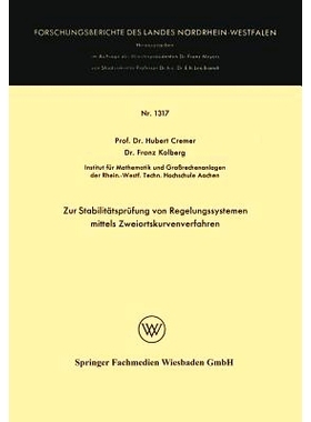 预订 Zur Stabilitätsprüfung von Regelungssystemen mittels Zweiortskurvenverfahren: 9783663066217