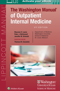 【预订】The Washington Manual of Outpatient Internal Medicine 9781975180515