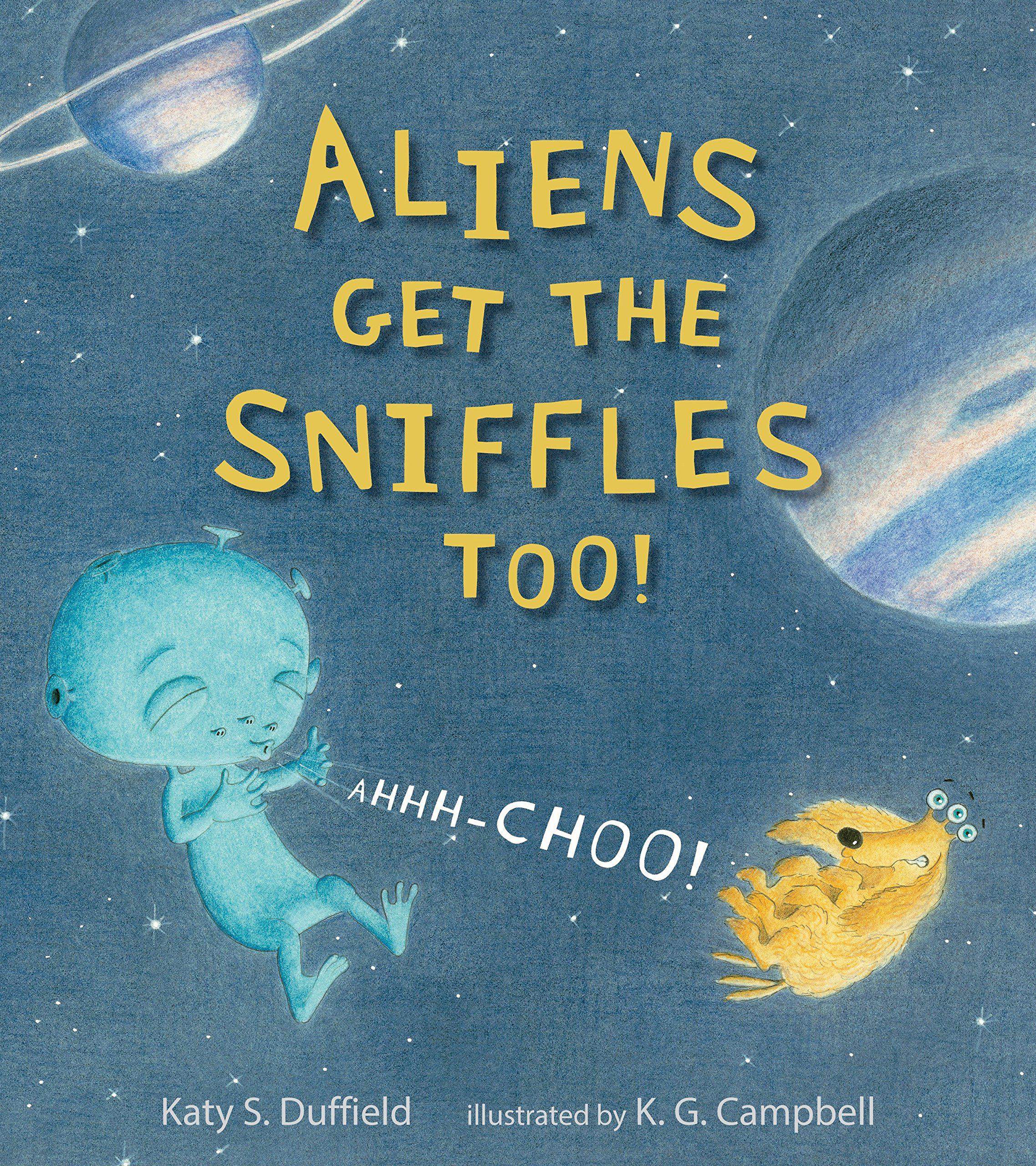 【预售】aliens get the sniffles too! ahhh-ch.