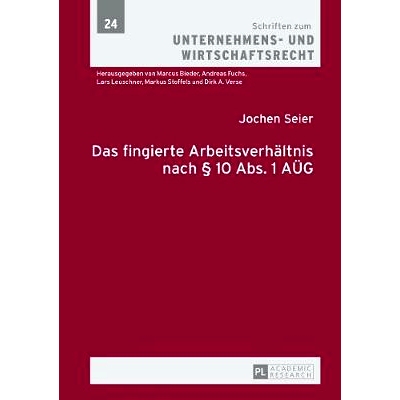 预订 Das fingierte Arbeitsverhältnis nach § 10 Abs. 1 AÜG: 9783631728703