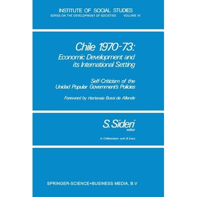 Self-criticism of the Unidad Popular Gov