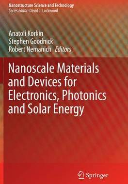 预订 Nanoscale Materials and Devices for Electronics, Photonics and Solar Energy