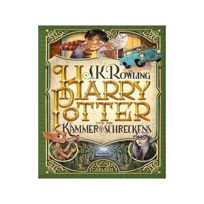 德文哈利波特与密室20周年精装