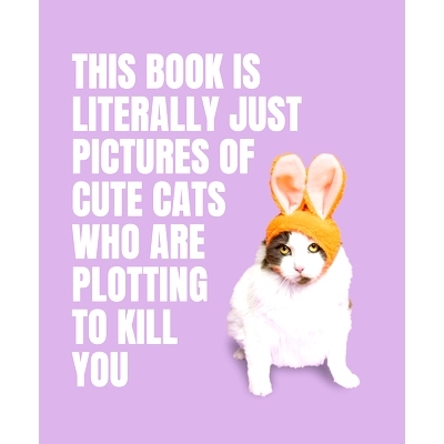 预订 This Book Is Literally Just Pictures of Cute Cats Who Are Plotting to Kill You 这本书实际上只是一些密谋杀死你的可爱