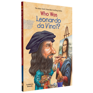 中小学生读物 英文原版 现货 Who 进口原版 Was 系列 谁是达芬奇？Who 人物传记 Leonardo Vinci?