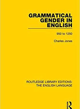【预售】Grammatical Gender in English
