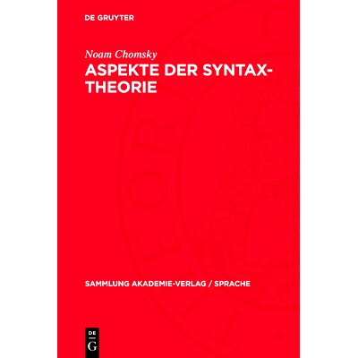 预订 Aspekte der Syntax-Theorie: 9783112760680