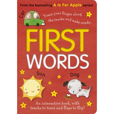 预订 First Words: An Interactive Book, with Tracks to Trace and Flaps to Lift! *句话：一本互动书，带有可追踪的轨迹和可抬