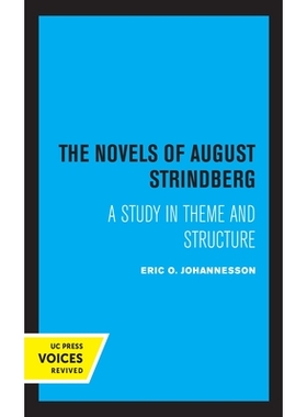 预订 The Novel of August Strindberg: A Study in Theme and Structure: 9780520372443