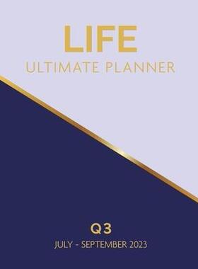 [预订]life Ultimate Planner: Q3 July - September 2023 9781960130051