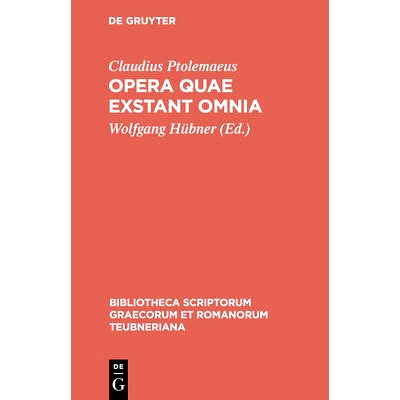 Vol III/Fasc 1:  Apotelesmatica