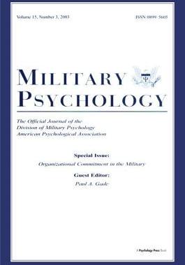 【预订】Organizational Commitment in the Military