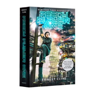 斯皮尔伯格同名电影版 玩家一号 Ready 英文原版 现货 One 电影封面版 小说 玩家1号 Tie Movie Cline Ernest Player 头号玩家