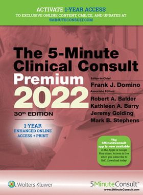 【预订】5-Minute Clinical Consult 2022 Premium (The 5-Minute Consult Series)
