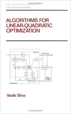 【预订】Algorithms for Linear-Quadratic Optimization