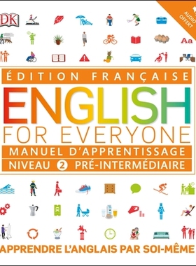 预订 English for Everyone Course Book Level 2 Beginner: French language edition 《人人英语教程》*级初级：法语版: 9780241