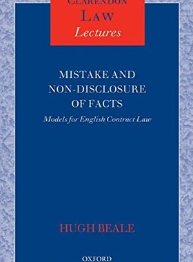 【预订】Mistake and Non-Disclosure of Fact
