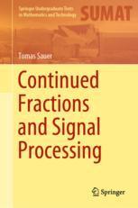 【预订】Continued Fractions and Signal Processing 9783030843595
