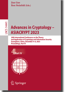 预订 Advances in Cryptology – ASIACRYPT 2023