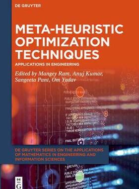 [预订]Meta-heuristic Optimization Techniques 9783110716177