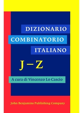 预订 Dizionario Combinatorio Italiano 组合学意大利语词典: 9789027212023