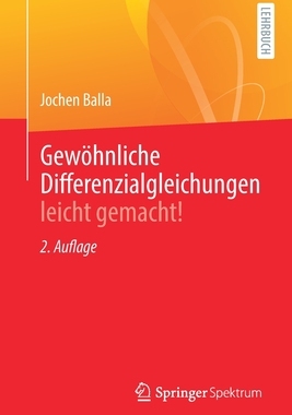预订 Gewöhnliche Differenzialgleichungen leicht gemacht!