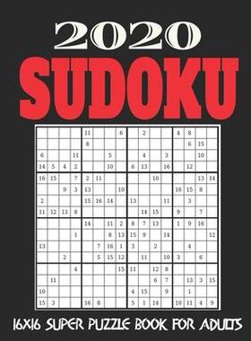 [预订]16X16 Sudoku Puzzle Book for Adults: Stocking Stuffers For Men: The Must Have 2020 Sudoku Puzzles: S 9781677543250