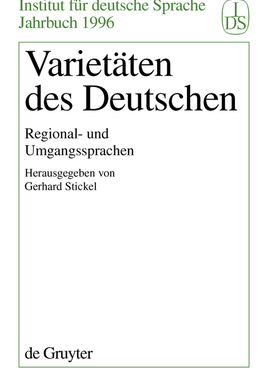 【预订】Varietäten des Deutschen 9783110156874