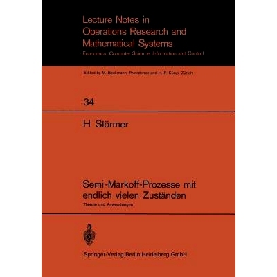 预订 Semi-Markoff-Prozesse mit endlich vielen Zuständen: Theorie und Anwendungen: 9783540049579