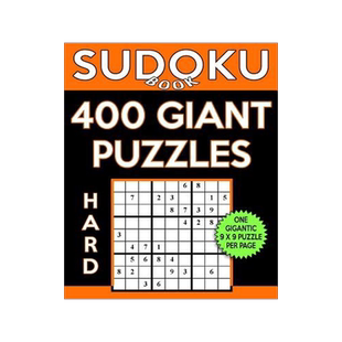 [预订]Sudoku Book 400 Hard GIANT Puzzles: Sudoku Puzzle Book With One Gigantic Puzzle Per Page, One Level  9781544217383