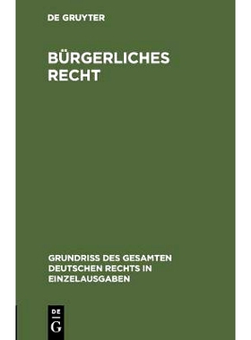 预订 Bürgerliches Recht: Sachenrecht: 9783111169682