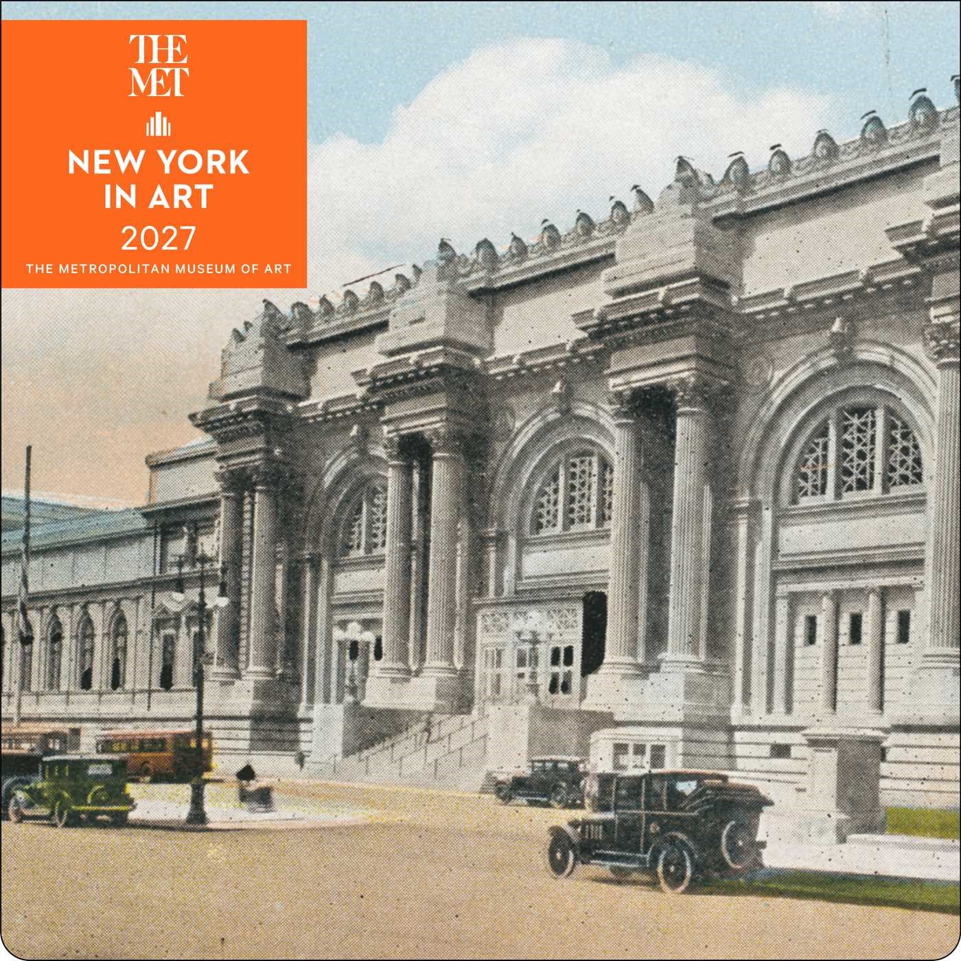 2027大都会艺术博物馆官方挂历:艺术中的纽约 英文原版 The Met New York in Art 2027 Wall Calendar 纽约 纽约城市艺术 建筑 街