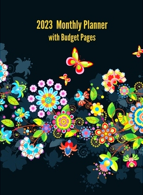 预订 2023 Monthly Planner with Budget Pages: Budget/Finance Planner (Large)