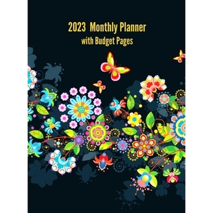 预订 2023 Monthly Planner with Budget Pages: Budget/Finance Planner (Large)