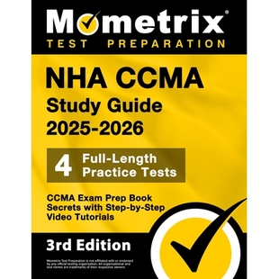 预订 Nha Ccma Study Guide 2025-2026 - 4 Full-Length Practice Tests, Ccma Exam Prep Book Secrets with Step-By-Step Video