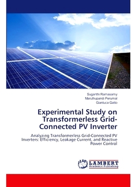 预订 Experimental Study on Transformerless Grid-Connected PV Inverter: 9786208436643