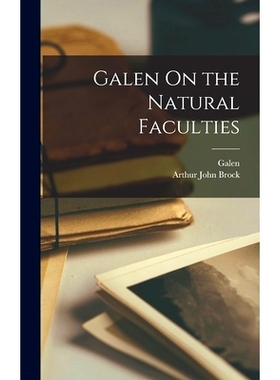 预订 Galen On the Natural Faculties: 9781017037456
