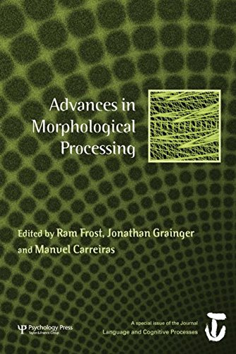 【预订】Advances in Morphological Processing