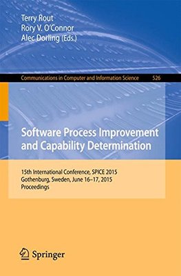 【预订】Software Process Improvement and Capability Determination